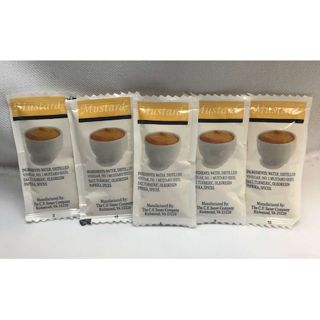 Sauer Sauer Mustard 5.5g Pouch, PK200 06318